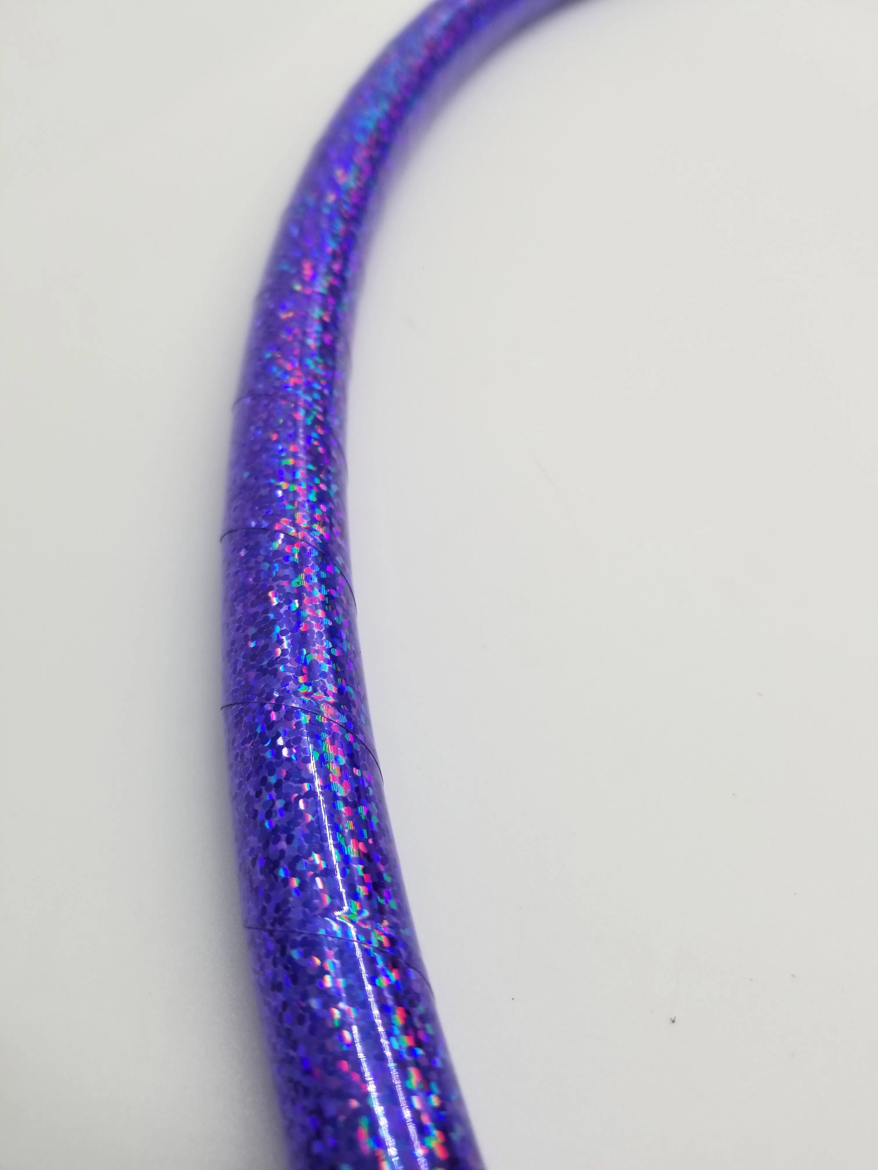 Purple Galaxy Glitter Taped Hula Hoop