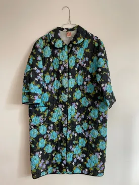 Quilted Robe Floral Print