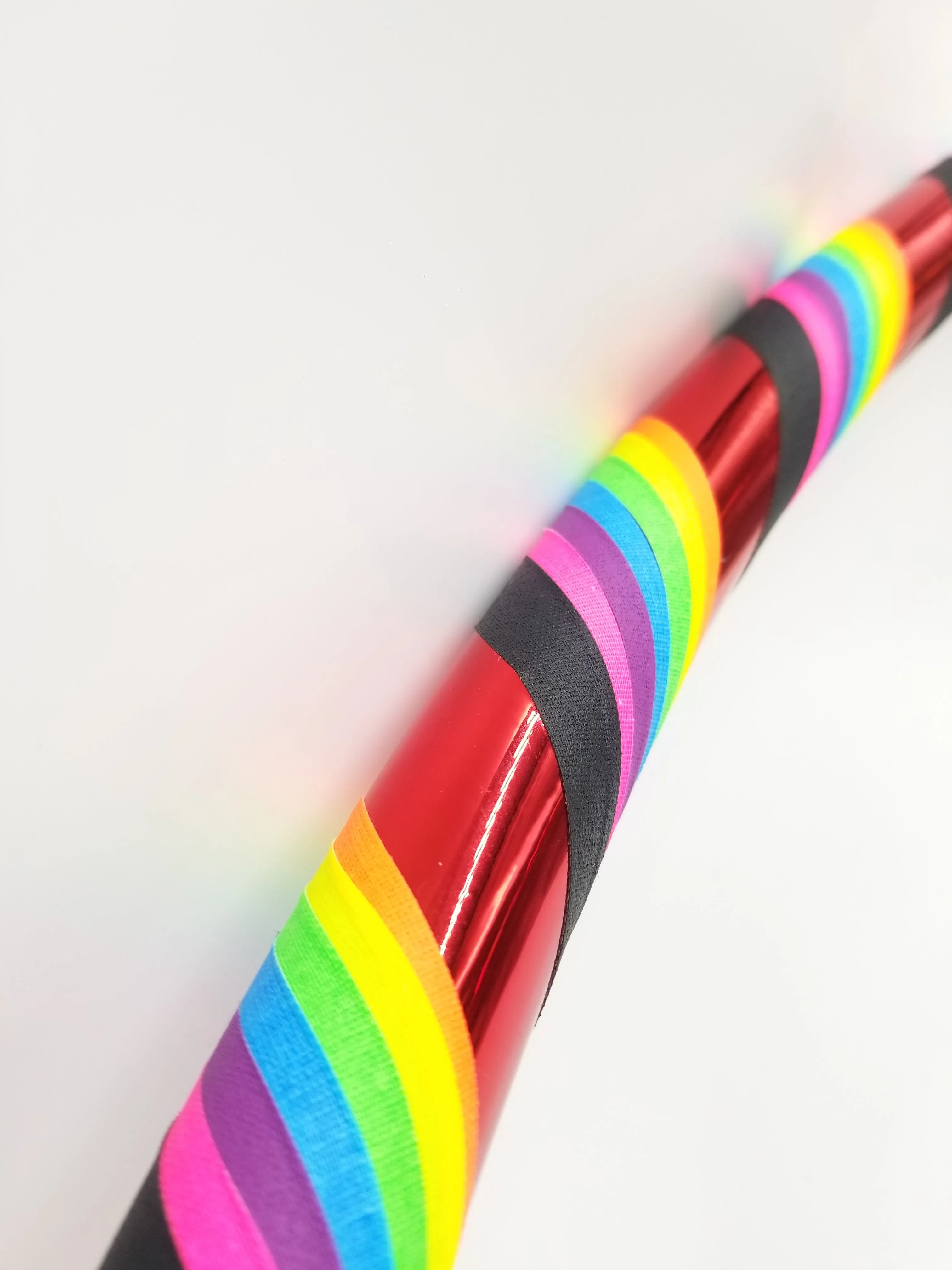 Rainbow Pride Beginner Taped Hoop