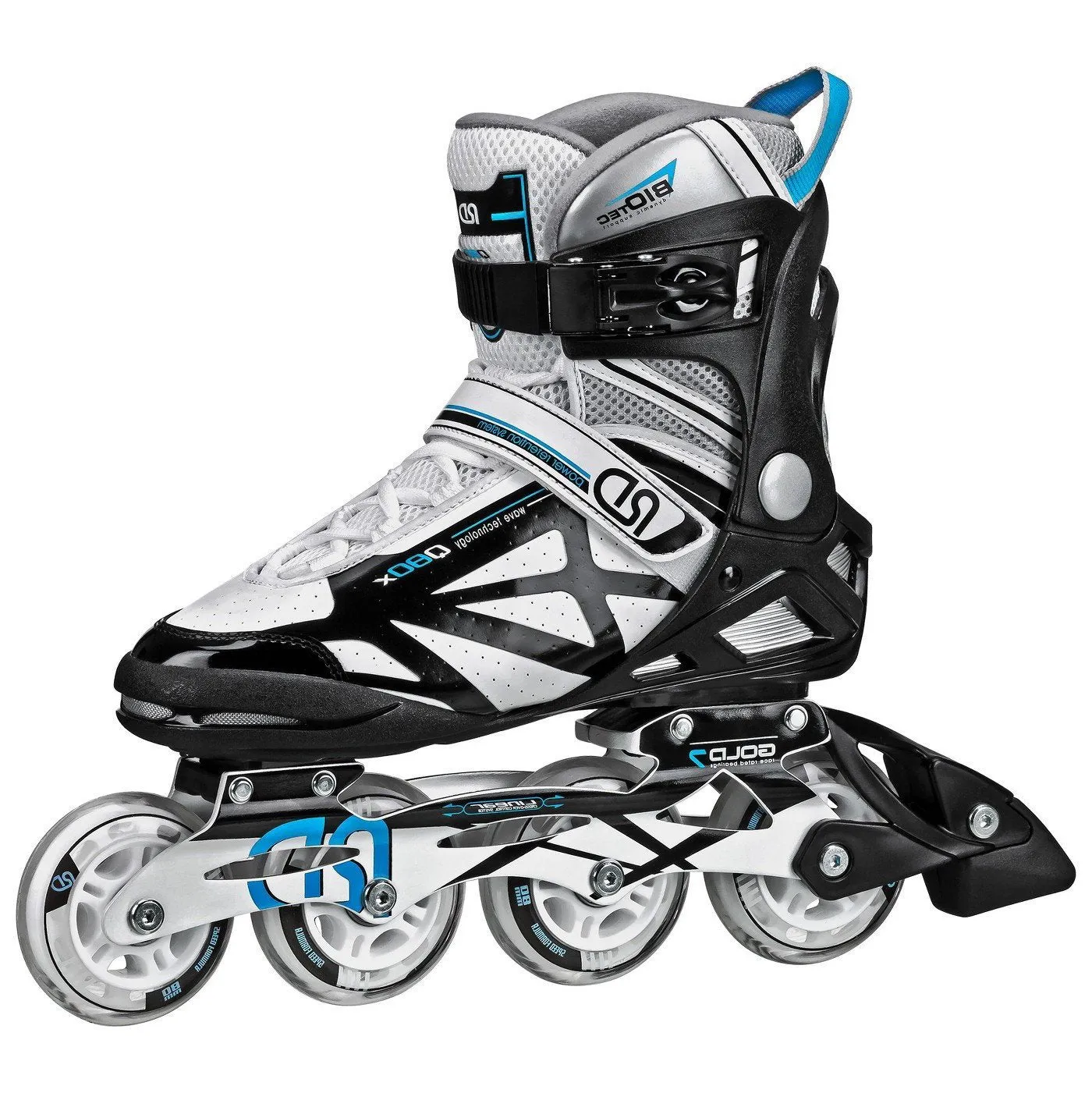 RDS - Aerio Q80X - Black/White/Blue - Inline Skates