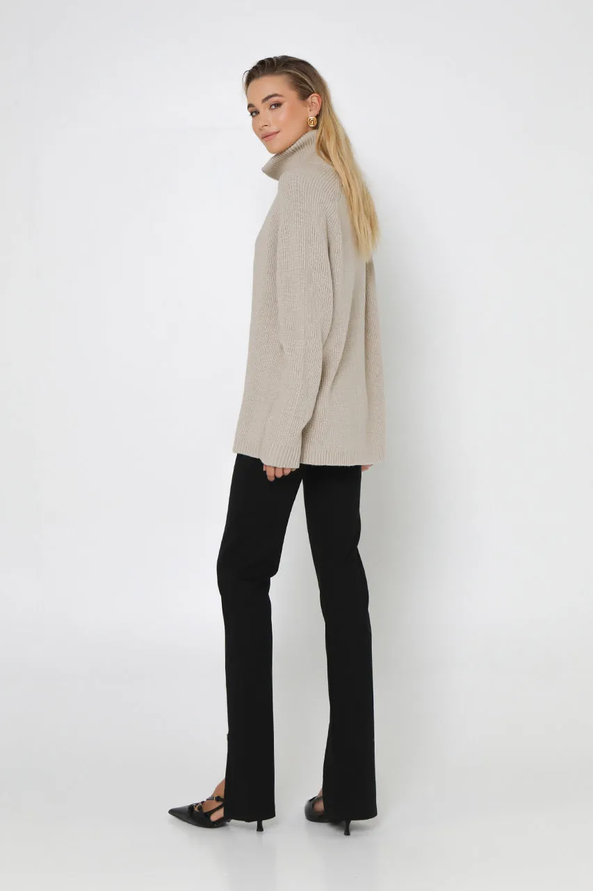 Reuben Knit Jumper | Oat