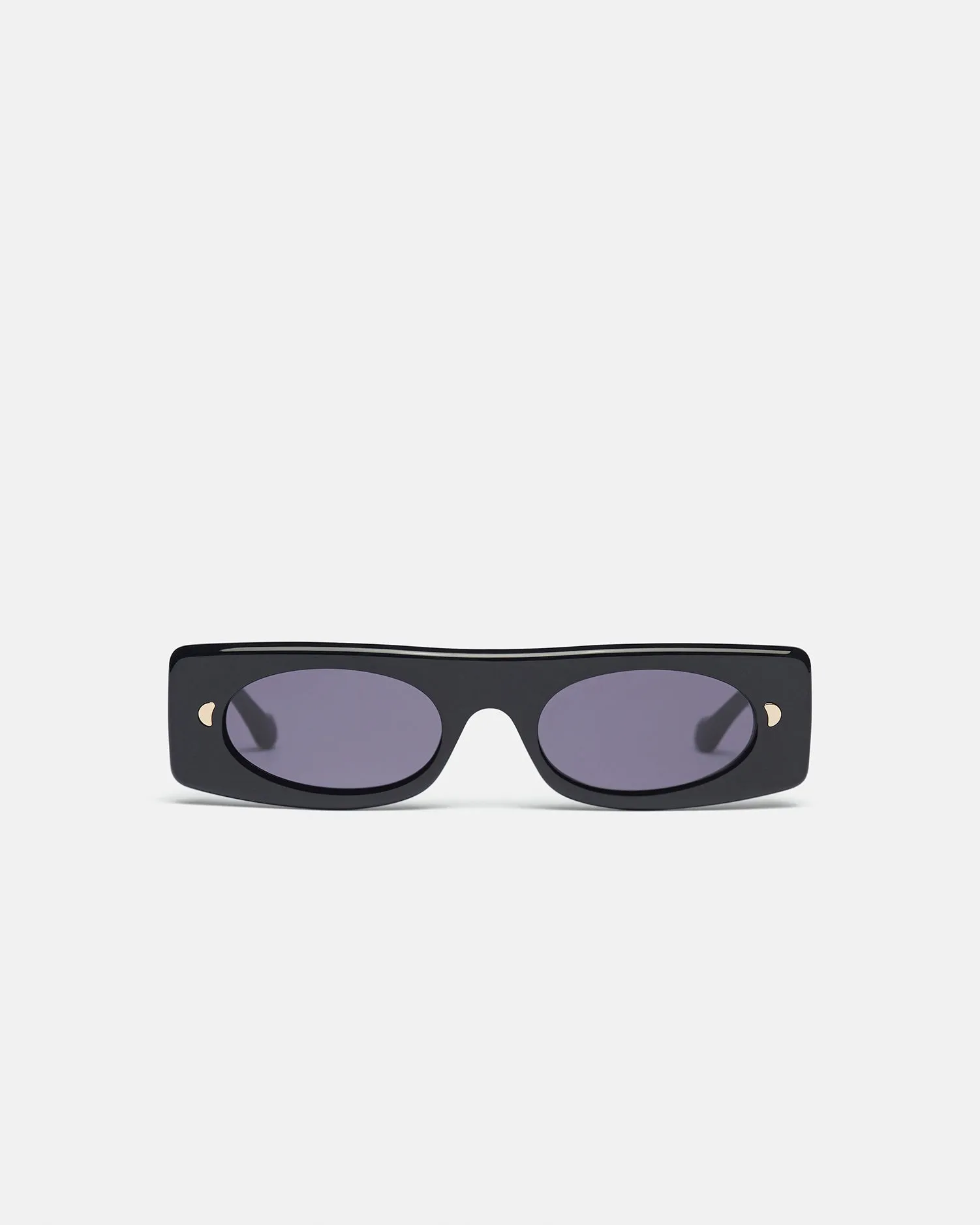 Ruthie - Bio-Plastic Visor Sunglasses - Black