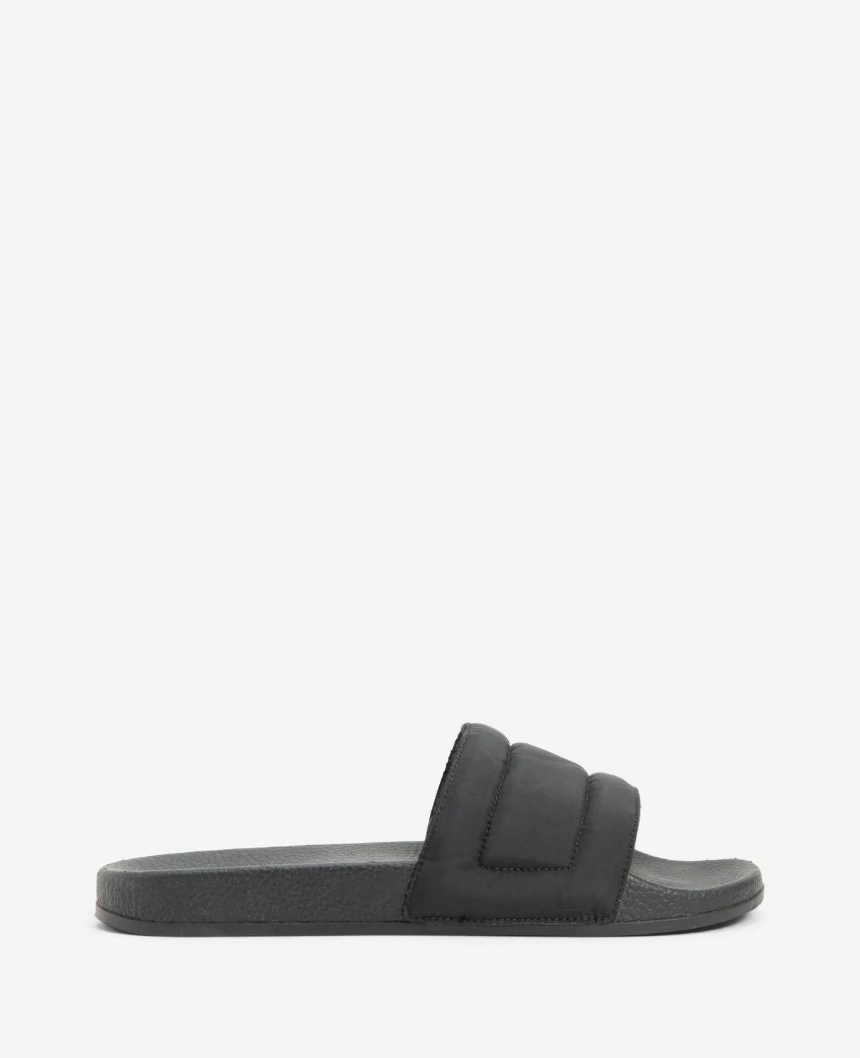 Screen Quilted Slide Sandal