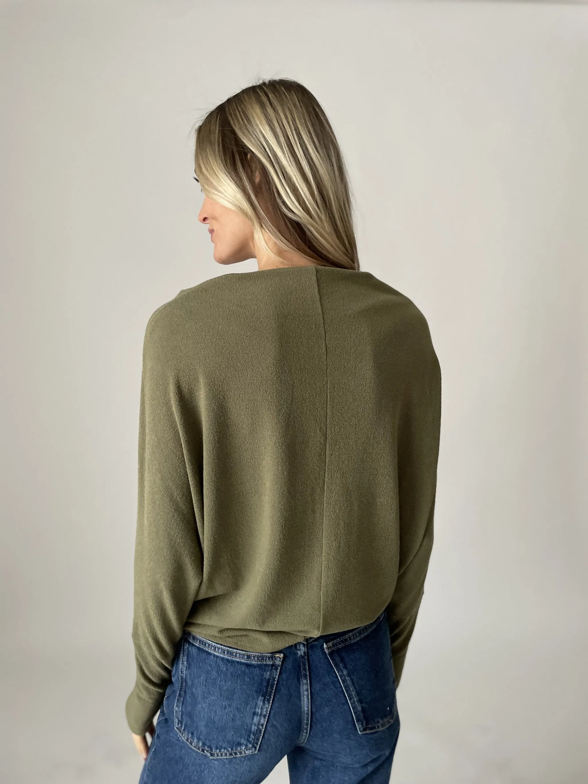 Six/Fifty The Anywhere Top - Olive