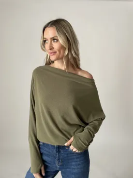 Six/Fifty The Anywhere Top - Olive