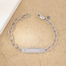 Sterling Silver & Alt. Metal Bracelet