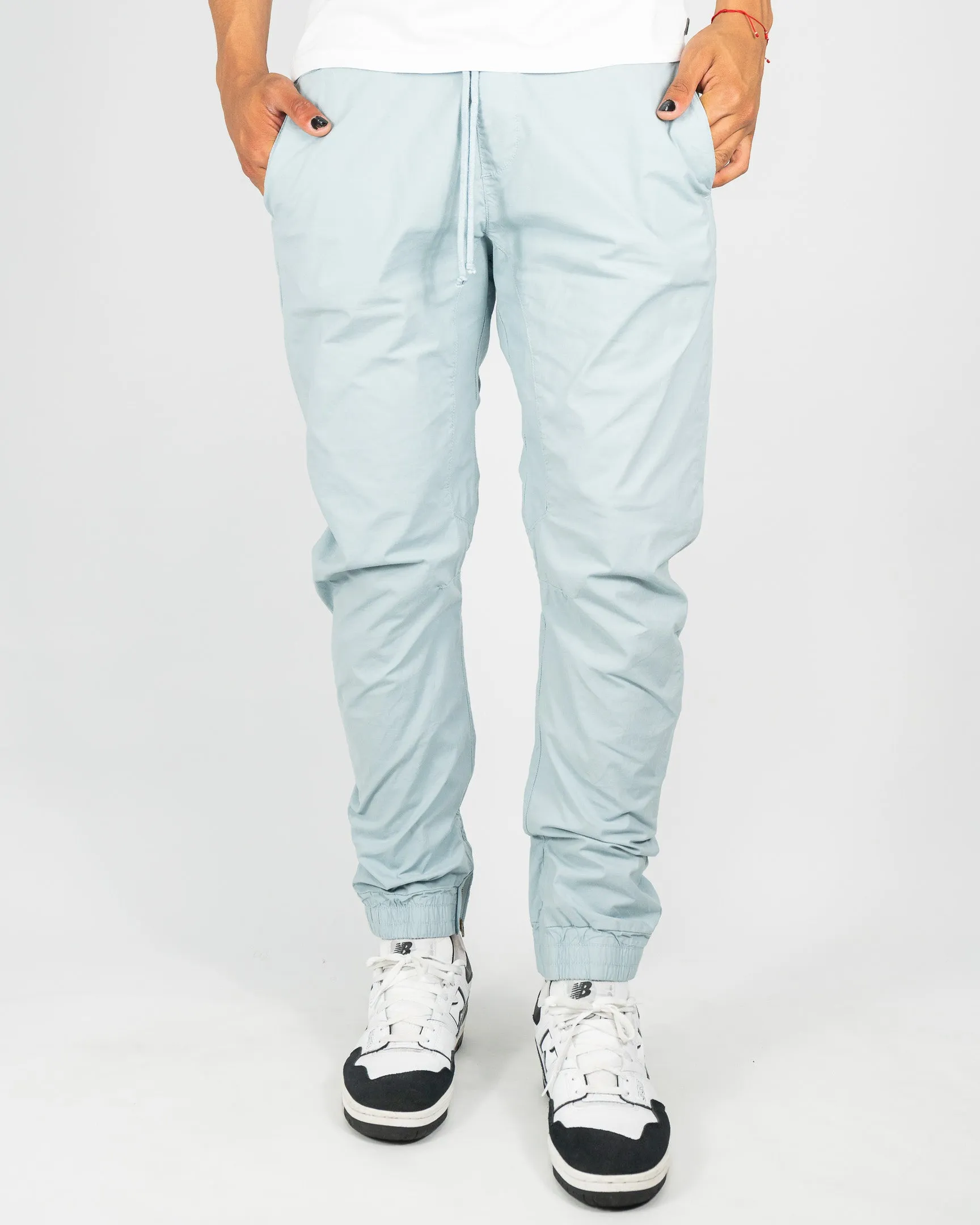 Taffeta Jogger - Stone Blue