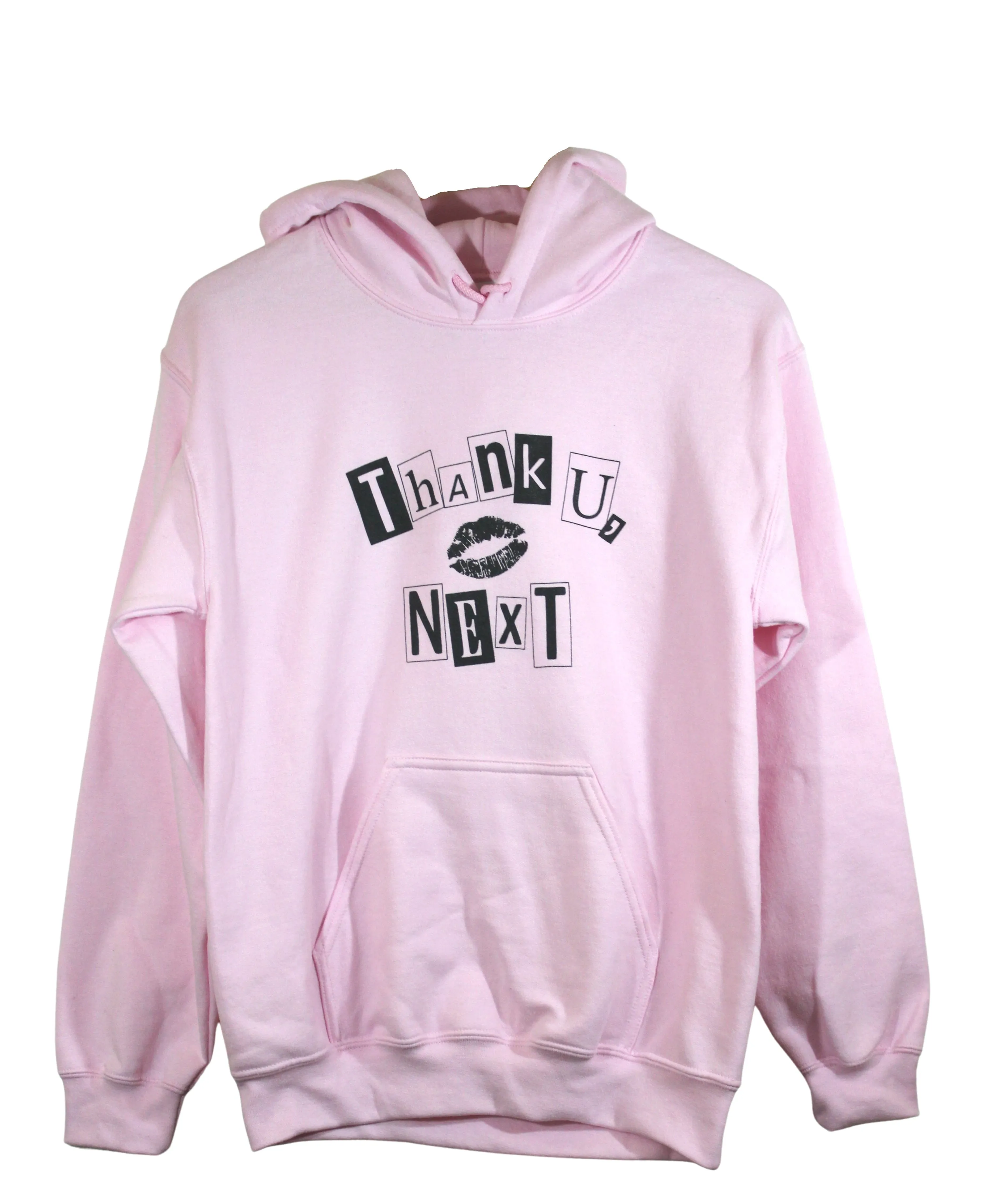 Thank U, Next Graphic Light Pink Unisex Hoodie