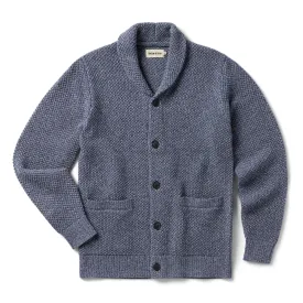 The Crawford Sweater in Blue Melange