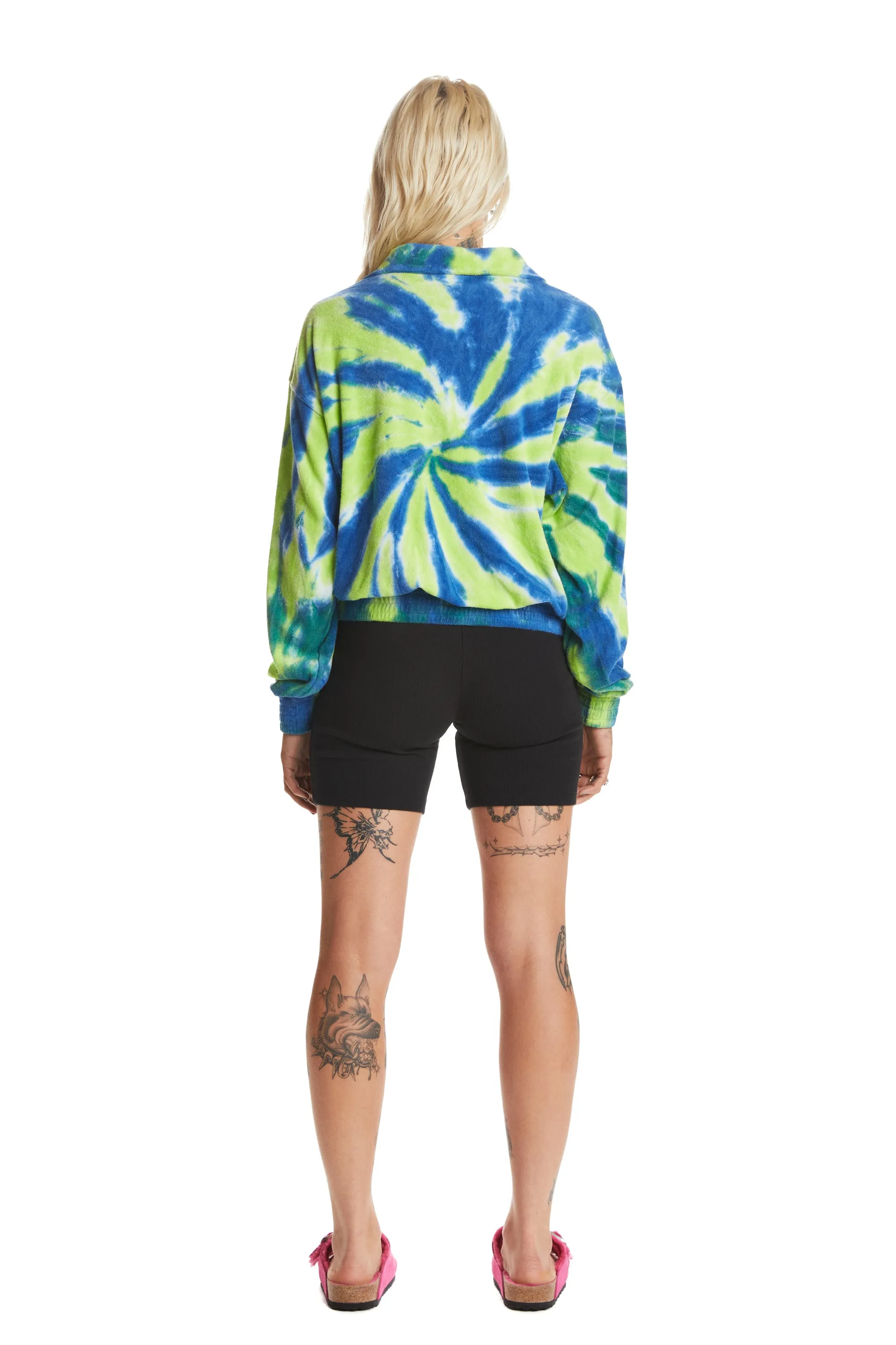 Tie Dye Terry Sweatshirt