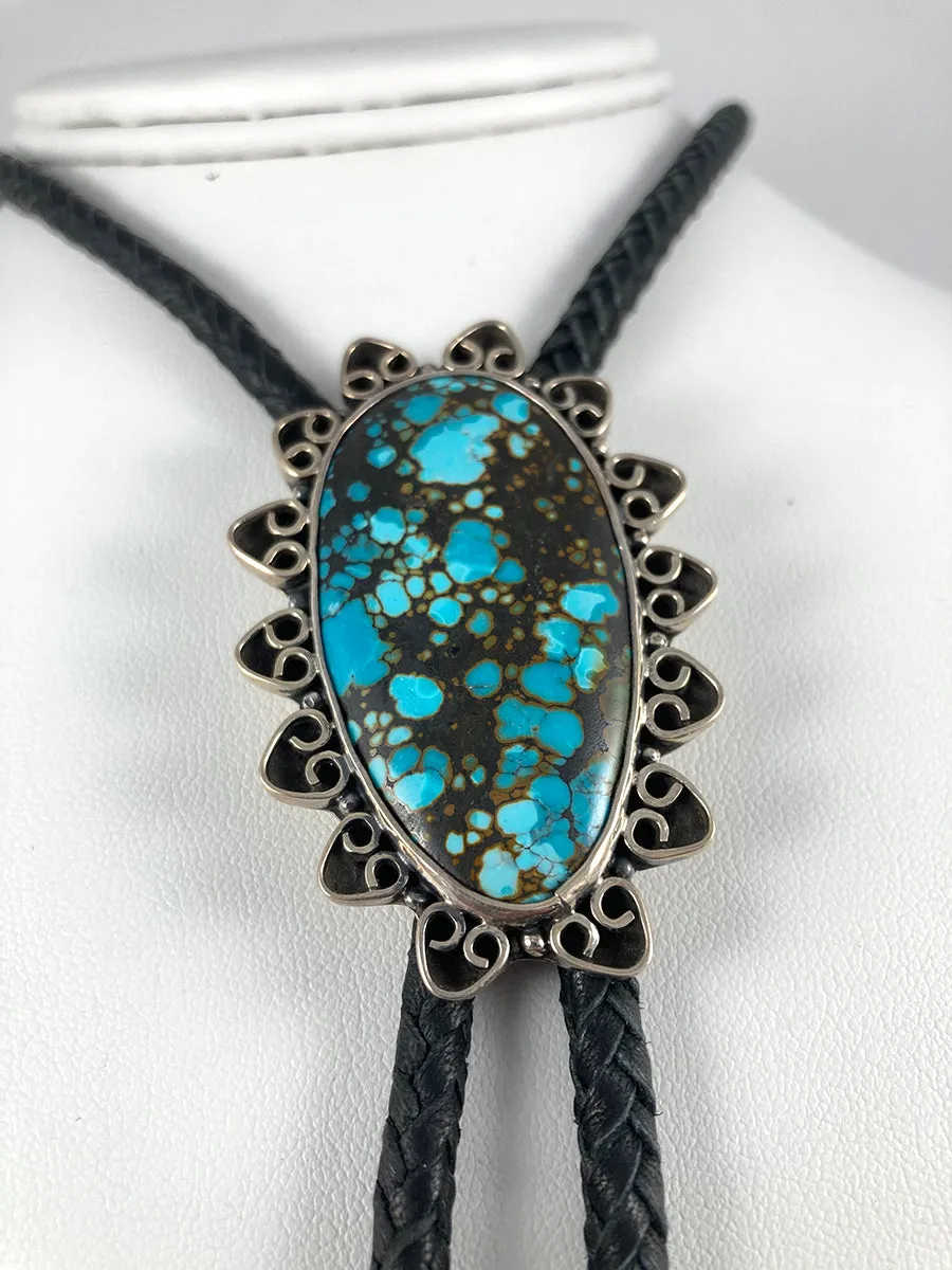 Turquoise & Sterling Silver Bolo Tie