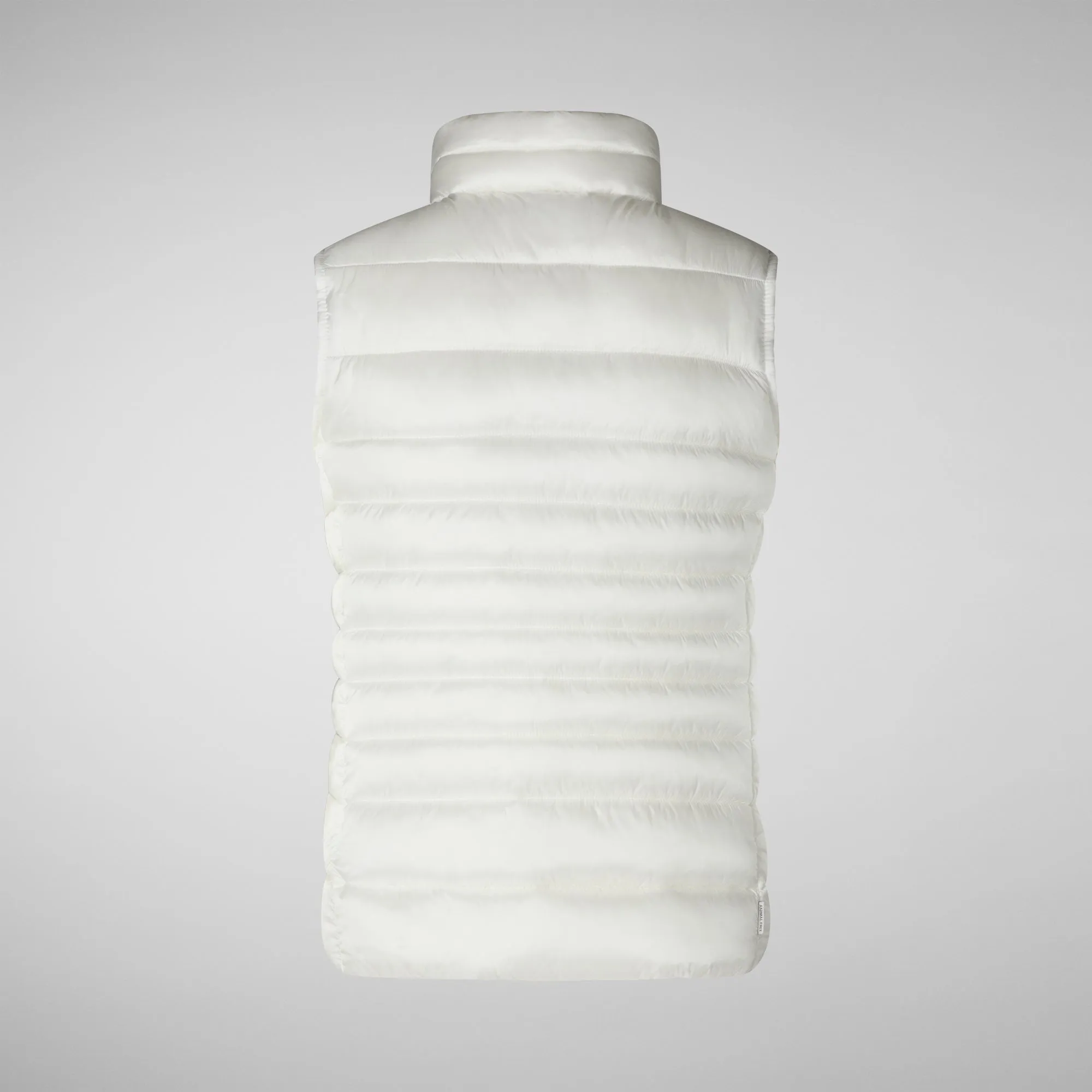 Woman's vest Lynn in off white